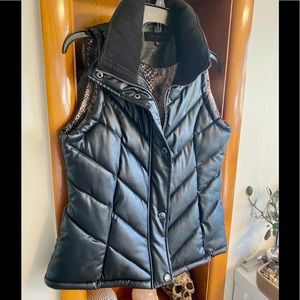 Steve Madden leather vest. Never worn. New without tags.